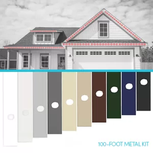 100' Multi-Color Oelo Lighting Kit - Metal LED Light Cover