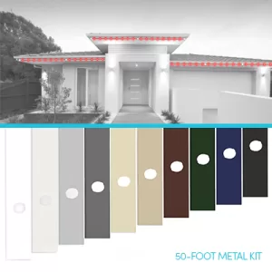 50' Multi-Color Oelo Lighting Kit - Metal LED Light Cover