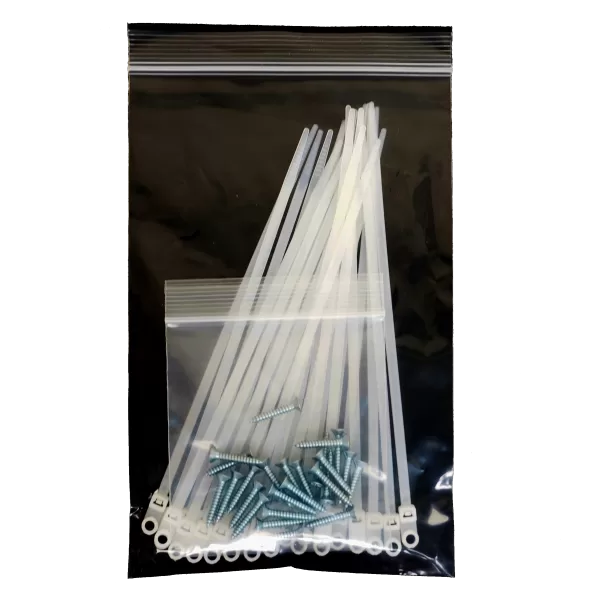 Screw-Mounted Zip Ties (Pack of 25)